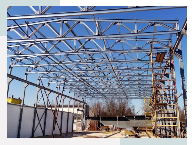 Строительство цехов в Комсомольск-на-Амуре от 612 руб. под ключ