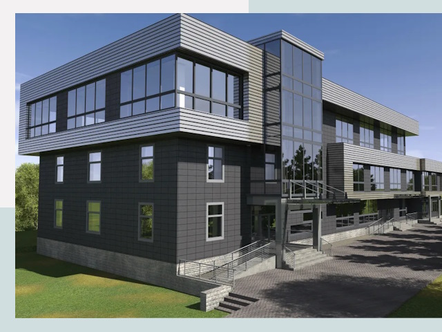 Административные здания в Комсомольске-на-Амуре