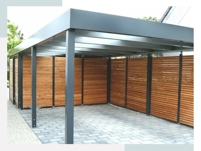 Навесы для парковки в Комсомольске-на-Амуре