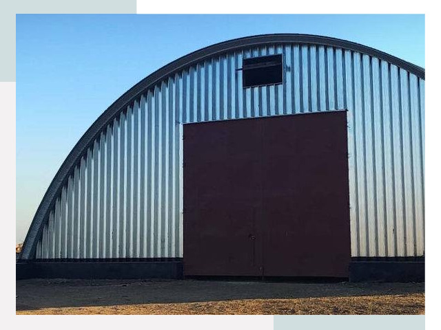 Бескаркасные ангары в Комсомольске-на-Амуре