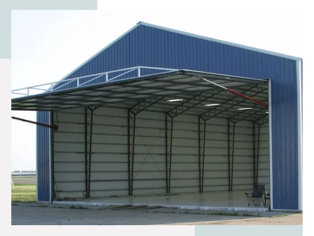 Прямо стенные ангары в Комсомольске-на-Амуре