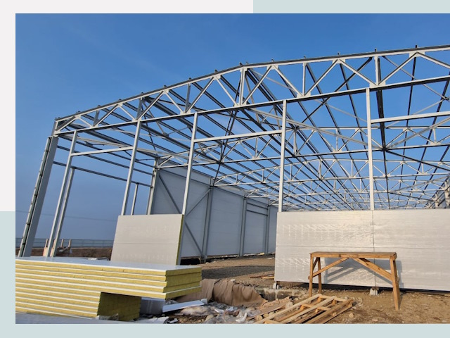 Утепленные ангары в Комсомольск-на-Амуре от 612 руб. за м²