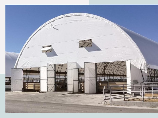 Тентовые ангары по цене 612 руб. в Комсомольск-на-Амуре