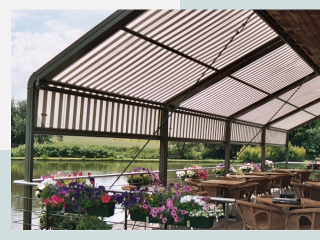 Элегантные навесы для кафе от 612 руб в Комсомольск-на-Амуре