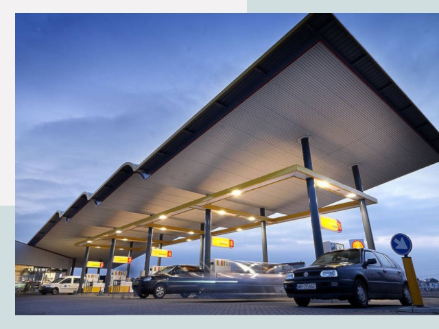 Навесы для АЗС в Комсомольск-на-Амуре от 612 руб. - Защита и комфорт