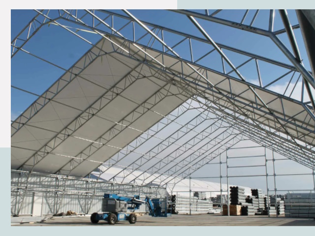 Каркасно-тентовые сооружения от СтальСтрой-Кмс по цене 612 руб.