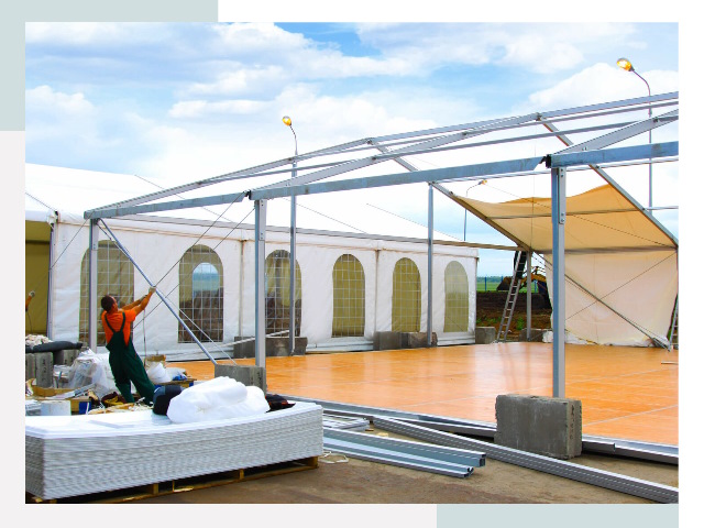 Быстро сборные шатры в Комсомольске-на-Амуре