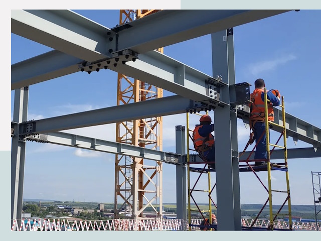 Монтаж металлоконструкций в Комсомольске-на-Амуре